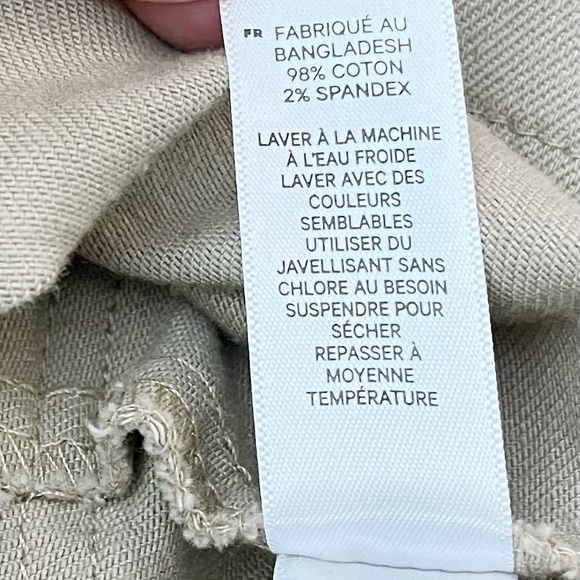 Joe Fresh‎ Tan Safari Cargo Sleeveless Wrap Dress Size Small - Picture 7 of 8